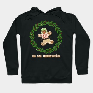 Funny Latinx Ugly Christmas Gingerbread Pan Dulce Chavo Hoodie